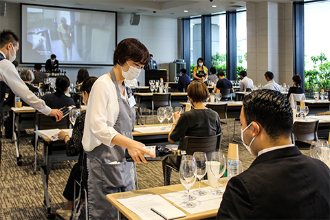 【東京会場】2021年開催の試飲会の様子